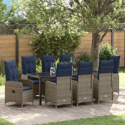 9-Piece Garden Dining Set for Family Gatherings
