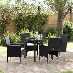 Practical 5-Piece Garden Dining Set for Any Space