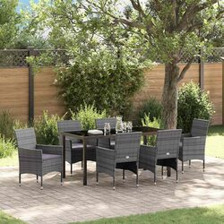 Perfect for Outdoor Gatherings: 7-Piece Dining Set