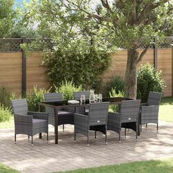 Practical 7-Piece Outdoor Dining Set for Entertaining