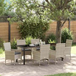 Versatile 7-Piece Garden Dining Set for Everyday Use