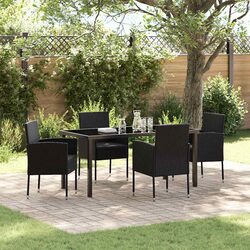 Practical 5 Piece Dining Set for Outdoor Use