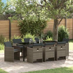 Versatile 9 Piece Outdoor Dining Set for Gatherings