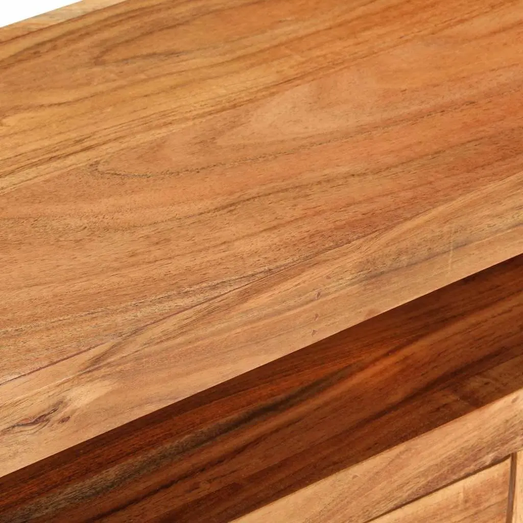 Brown TV Cabinet with Storage for Home Use