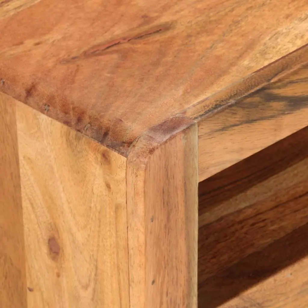 Brown TV Cabinet with Storage for Home Use