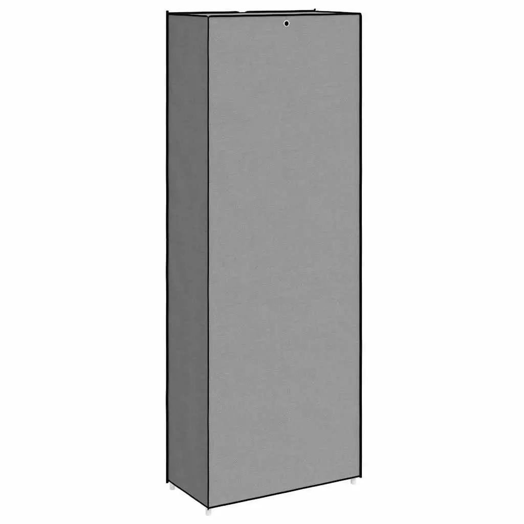 Grey 10-Tier Shoe Organiser for Home Use