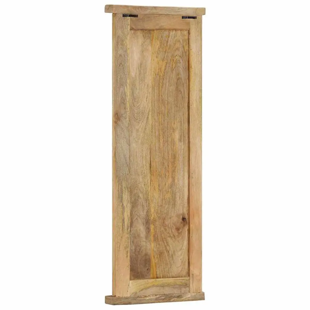 Coat Racks Solid Mango Wood Wall-Mounted 38 x 100 cm Brown 2 Pieces