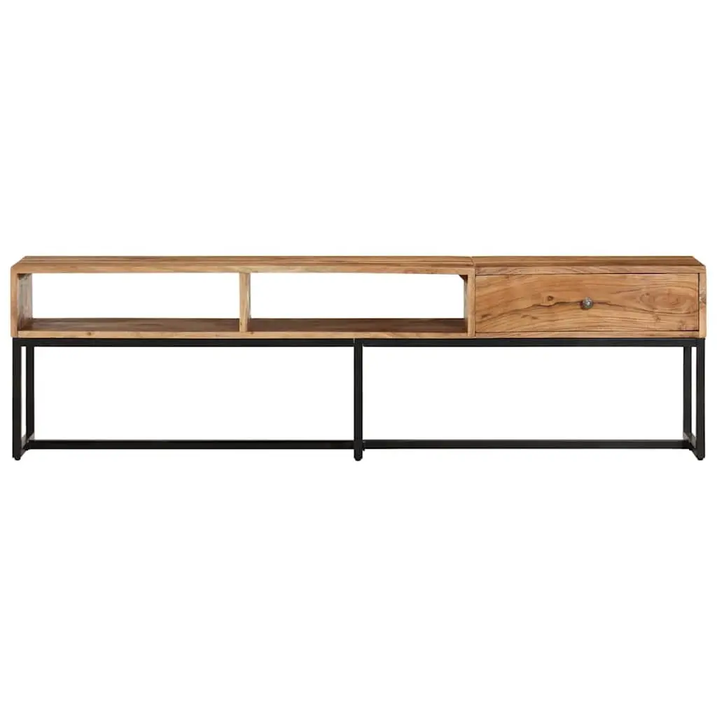 TV Cabinet 160x30x45 cm Solid Acacia Wood