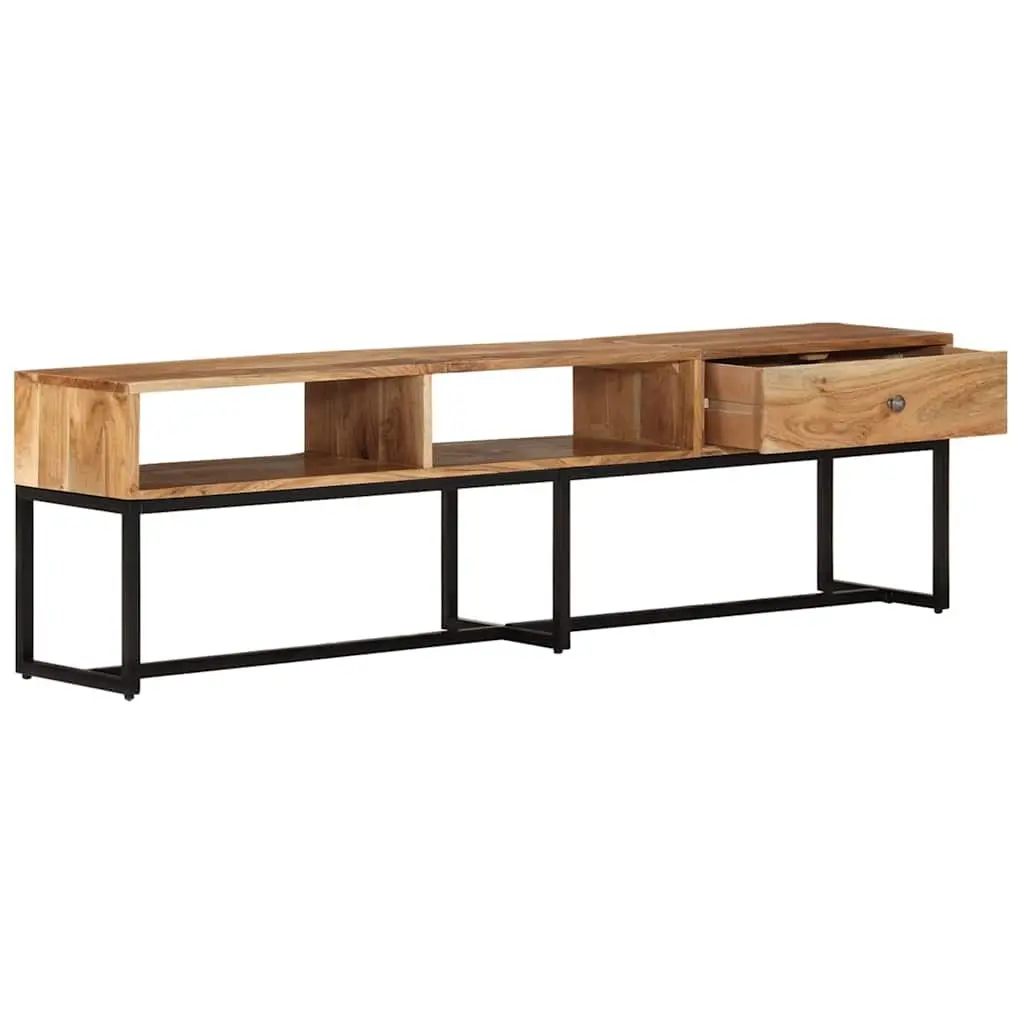 TV Cabinet 160x30x45 cm Solid Acacia Wood