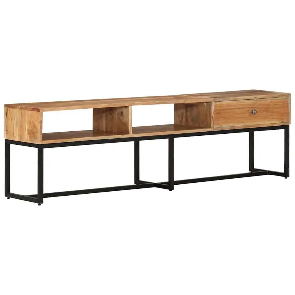 TV Cabinet 160x30x45 cm Solid Acacia Wood