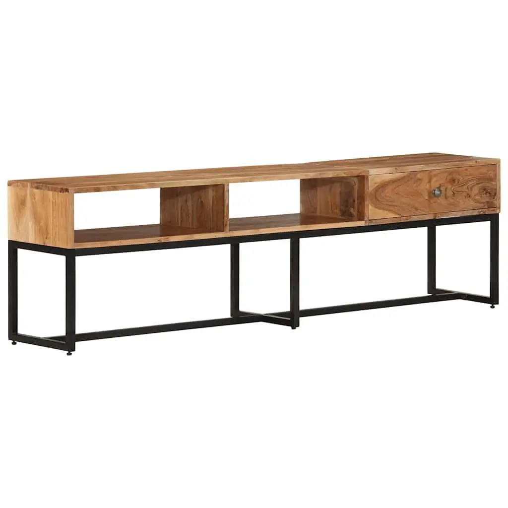 TV Cabinet 160x30x45 cm Solid Acacia Wood