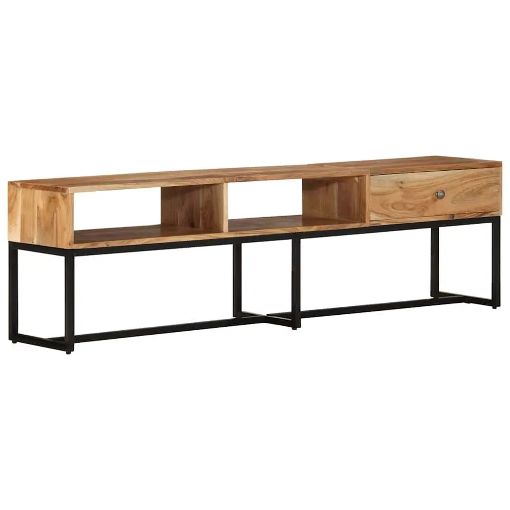 TV Cabinet 160x30x45 cm Solid Acacia Wood