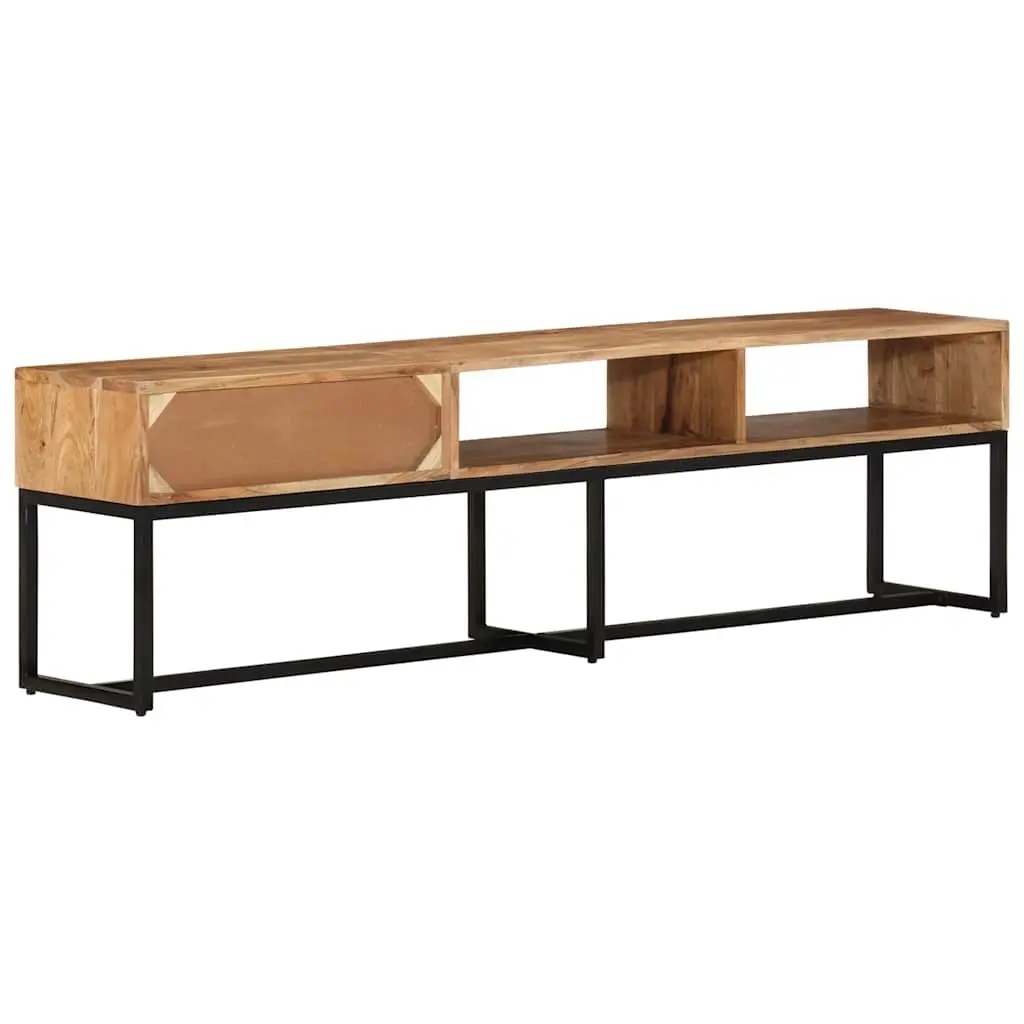 TV Cabinet 160x30x45 cm Solid Acacia Wood