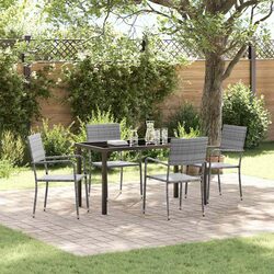 Versatile 5 Piece Outdoor Dining Set for Family Gatherings