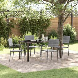 Versatile 5-Piece Outdoor Dining Set for Your Garden