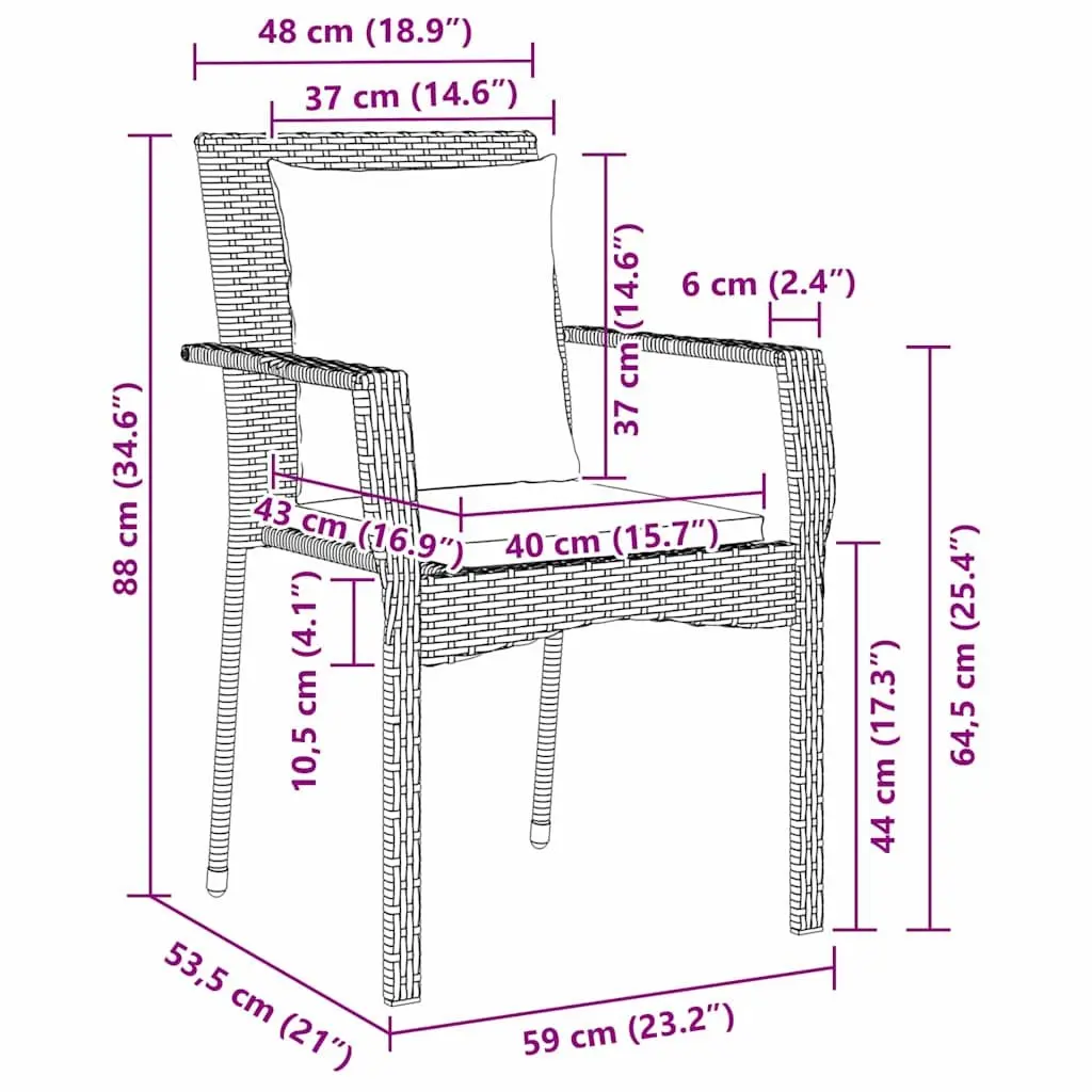 Outdoor Dining Set Poly Rattan 5 Piece Garden Furniture Black Tempered Glass