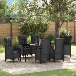 Functional 7-Piece Outdoor Dining Set for Any Garden