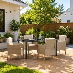 Versatile 5-Piece Dining Set for Your Outdoor Needs