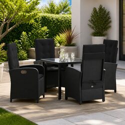Versatile 5-Piece Dining Set for Your Outdoor Gatherings