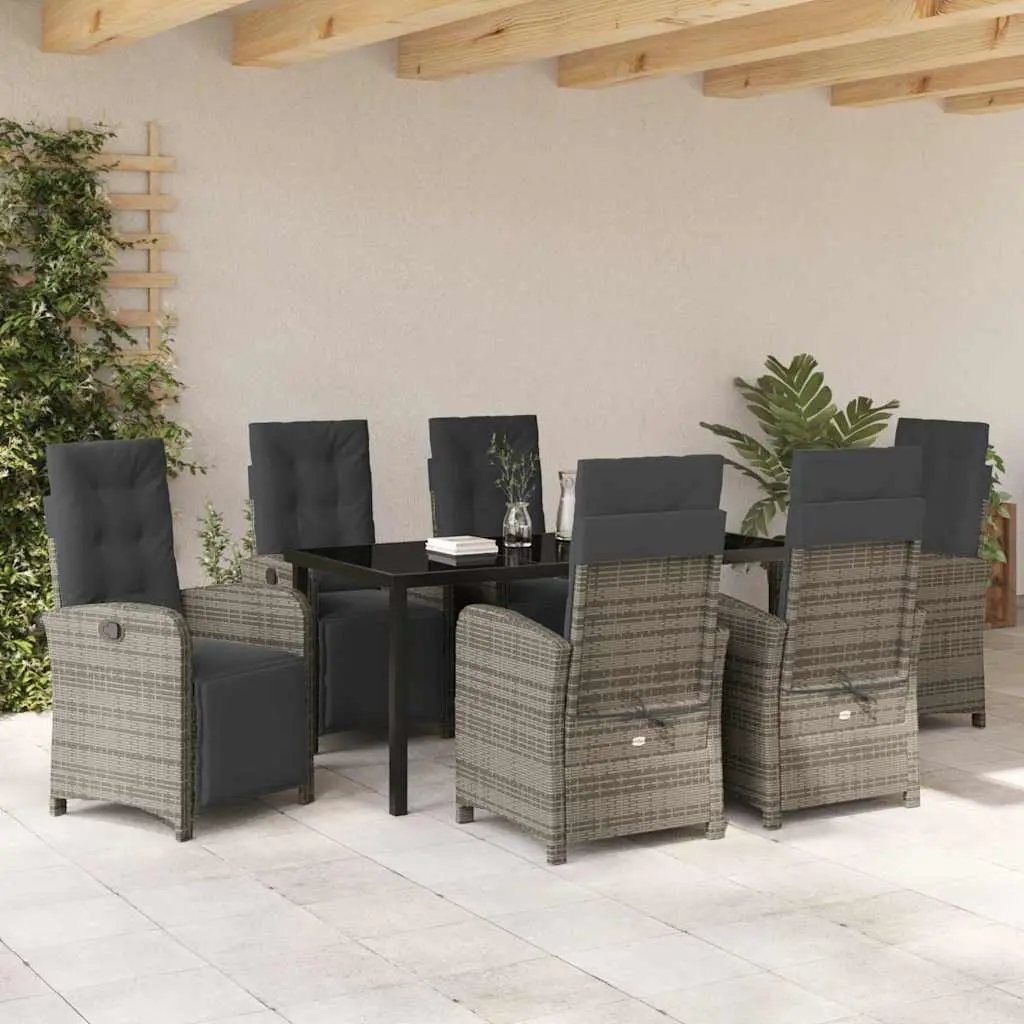 7-Piece Dining Set for Outdoor Use