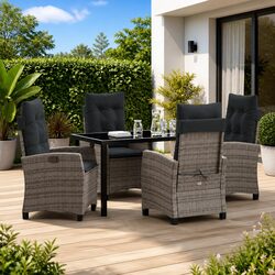 Functional 5-Piece Outdoor Dining Set for Everyday Use