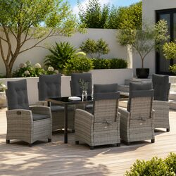 Practical 7 Piece Outdoor Dining Set for Your Patio