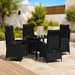 Ideal Black Outdoor Dining Set for Any Gathering