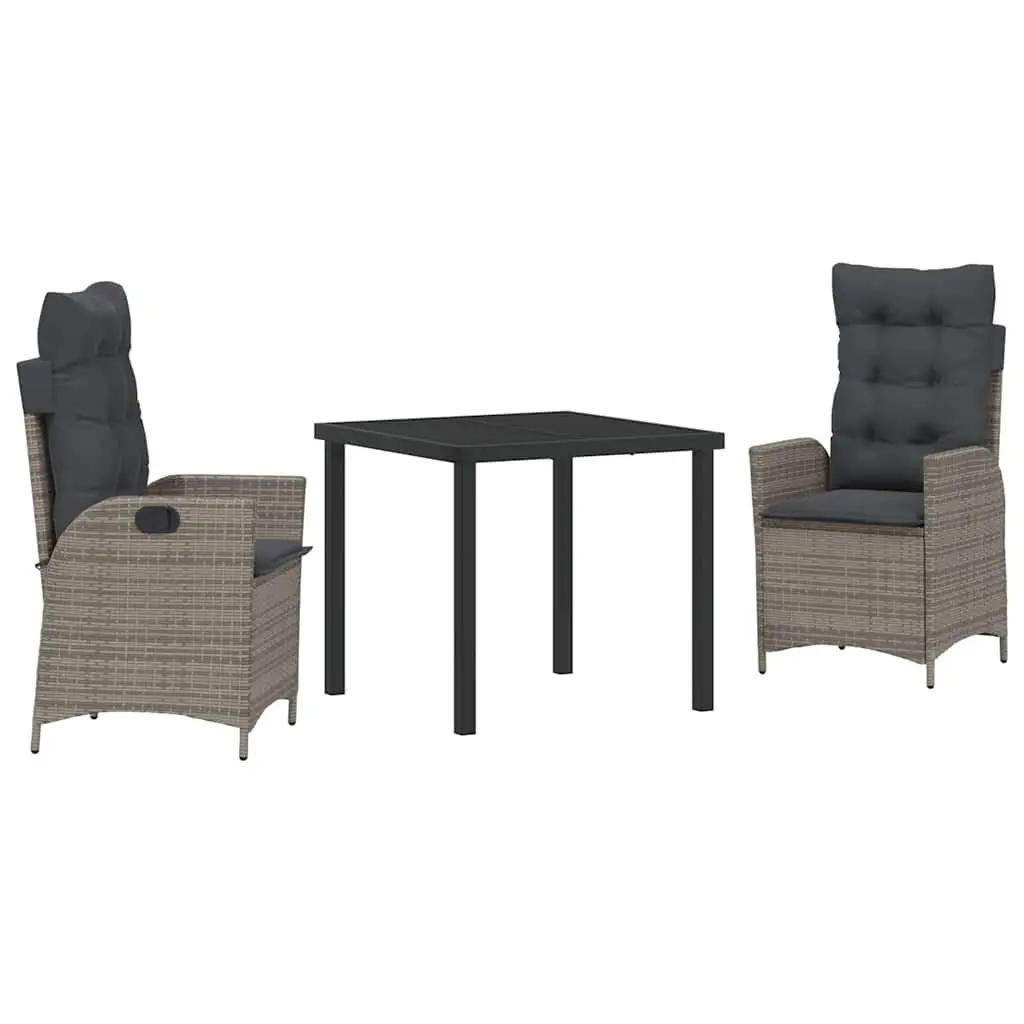 3-Piece Garden Dining Set for Various Spaces