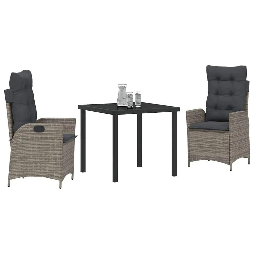 3-Piece Garden Dining Set for Various Spaces