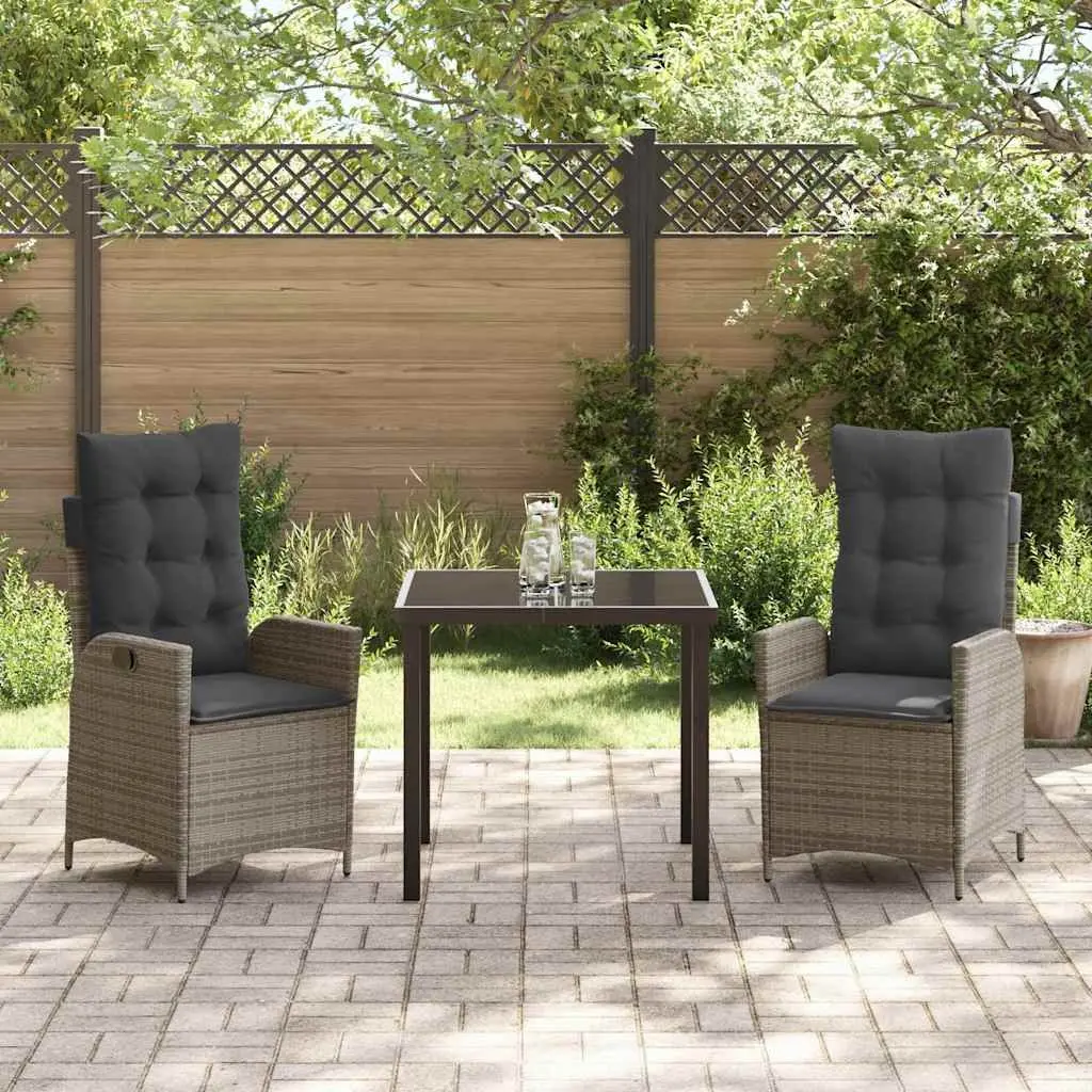 3-Piece Garden Dining Set for Various Spaces