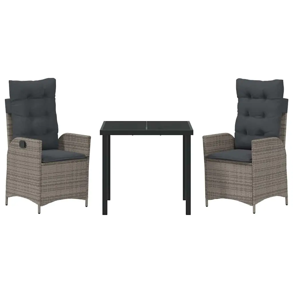 3-Piece Garden Dining Set for Various Spaces