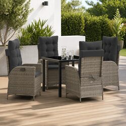 Versatile 5-Piece Dining Set for Patio and Garden
