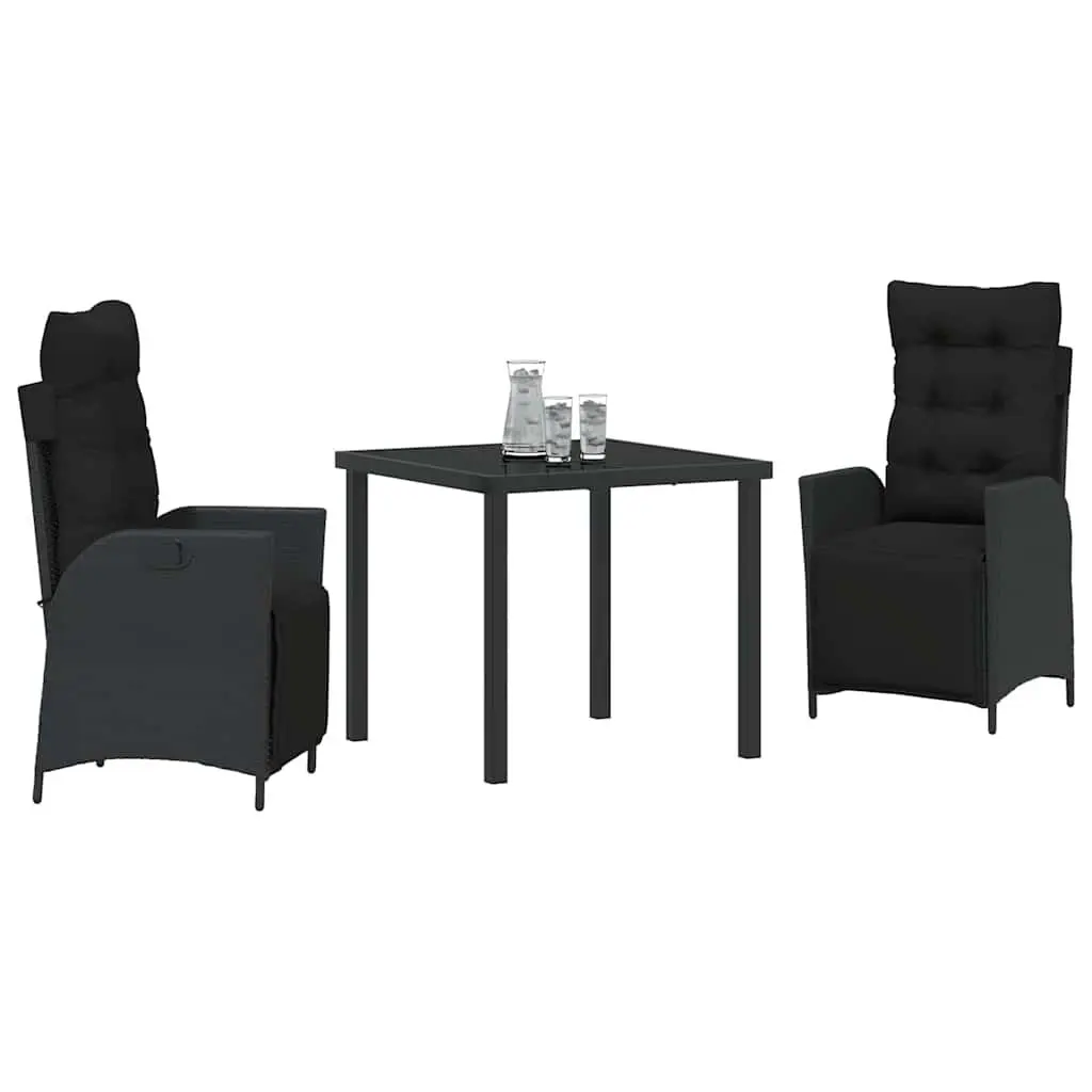 3-Piece Dining Set for Outdoor Use
