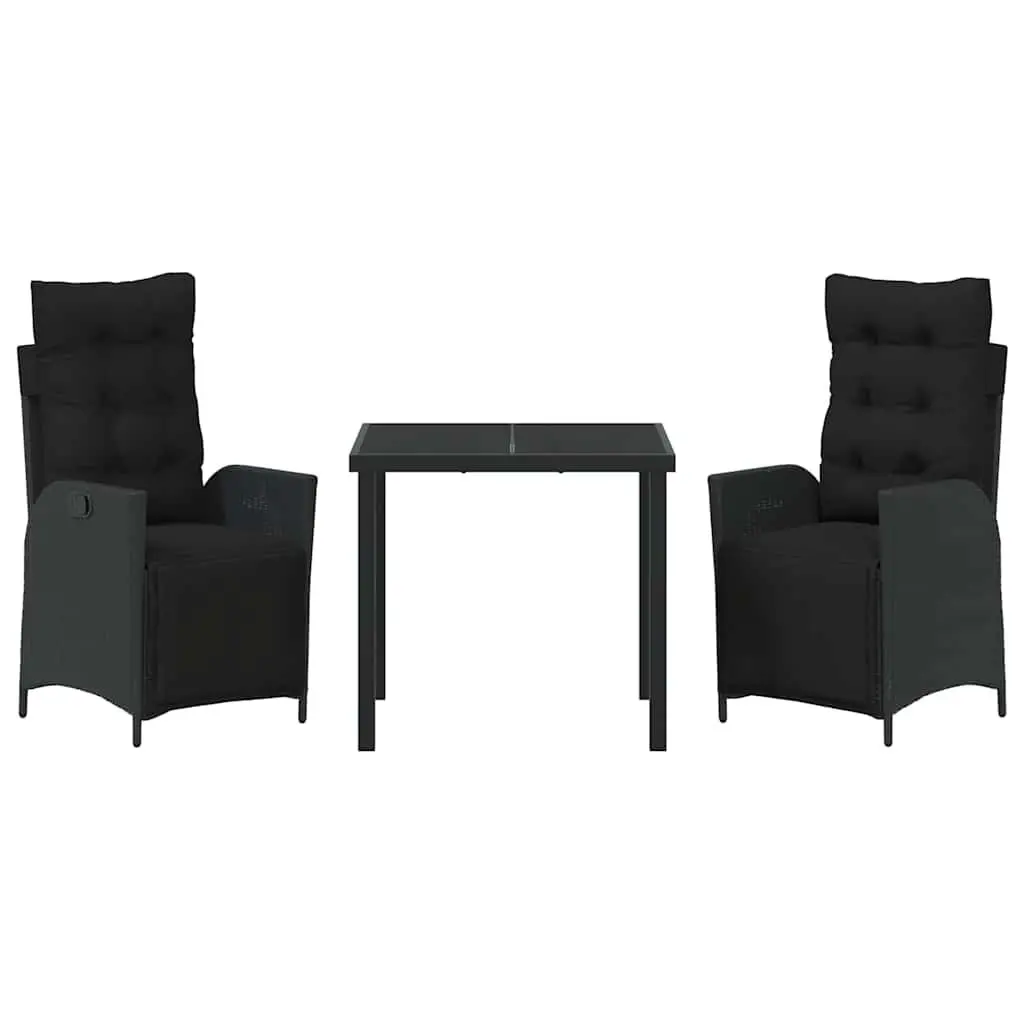 3-Piece Dining Set for Outdoor Use