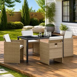 Practical 5-Piece Outdoor Dining Set for Your Patio