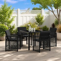 Practical 5 Piece Outdoor Dining Set for Your Garden