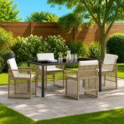 Versatile 5-Piece Dining Set for Your Outdoor Needs