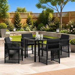 Practical 5-Piece Dining Set for Your Outdoor Living Space