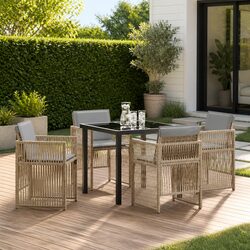 Ideal 5-Piece Dining Set for Your Garden