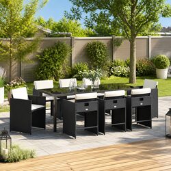 Functional 9-Piece Outdoor Dining Set for Your Home