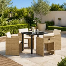 Practical 5-Piece Garden Dining Set for Everyday Use