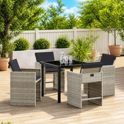 Practical 5-Piece Outdoor Dining Set for Your Patio