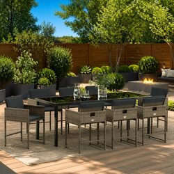 Ideal 9-Piece Outdoor Dining Set for Your Home