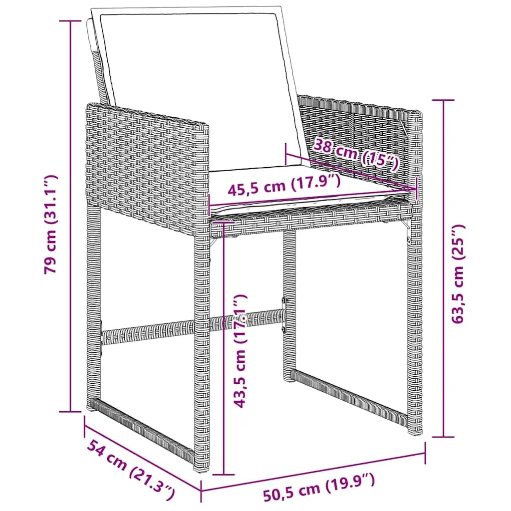 Light Grey Garden Dining Set for Outdoor Entertaining