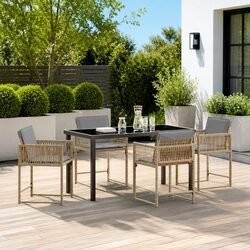 5-Piece Garden Dining Set for Outdoor Entertaining