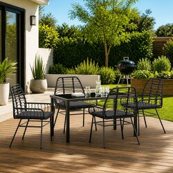 Versatile 5-Piece Outdoor Dining Set for Your Home