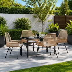 5 Piece Garden Dining Set for Your Patio or Terrace
