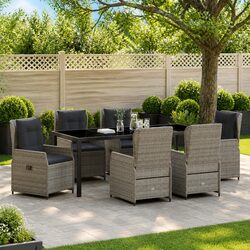 Versatile 7-Piece Garden Dining Set for Outdoor Living