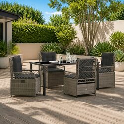Outdoor Dining Set: Comfortable and Stylish for Gardens