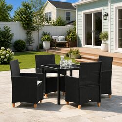 Versatile 5-Piece Outdoor Dining Set for Any Occasion